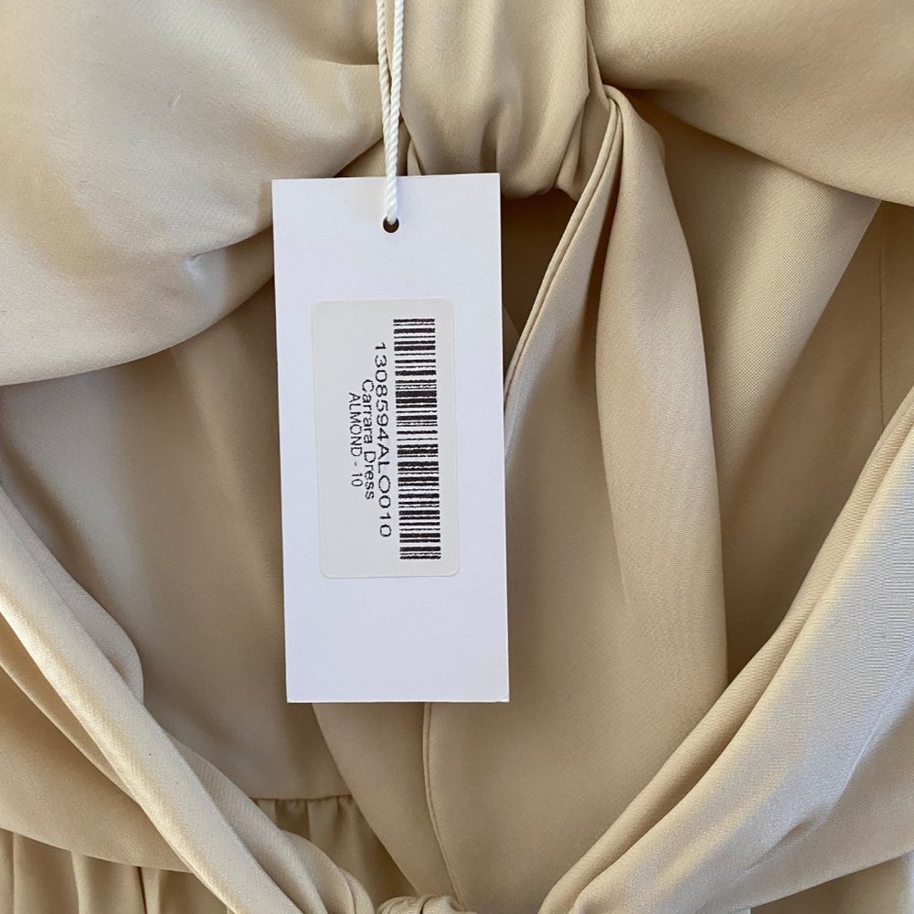 Reformation Carrara Silk Wedding Dress - Picture 8 of 12